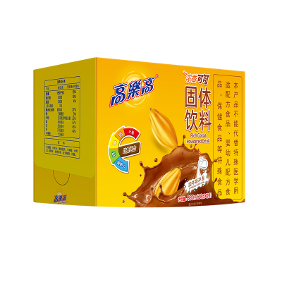 【高乐高】小袋可可粉冲饮原味速溶特浓可可固体饮料18g*20袋