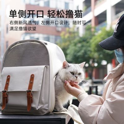 猫包不透明猫包外出夏天猫咪双肩包狗外出便携包透气清仓宠物背包