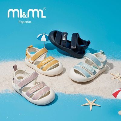 m1m2西班牙童鞋夏季马卡龙ins凉鞋中小童气质百搭轻便高级