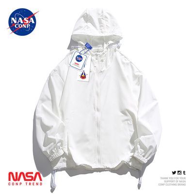 NASA CONP联名王一博凉皮硬核防晒衣男女UPF50+防紫外线皮肤衣夏