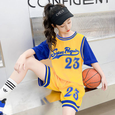 女童篮球服运动装儿童速干球衣冰丝女孩女生训练服运动服速干衣服