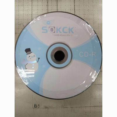 香蕉KCK光盘 雪人新款CD-R 刻录盘 空白光碟 50片简