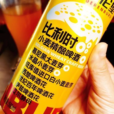 德伦堡比利时小麦白啤酒原浆500毫升12全麦发酵