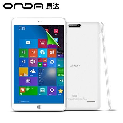 二手昂达/Onda V820w 8寸双系统win10+安卓掌声学习WiFi平板电脑