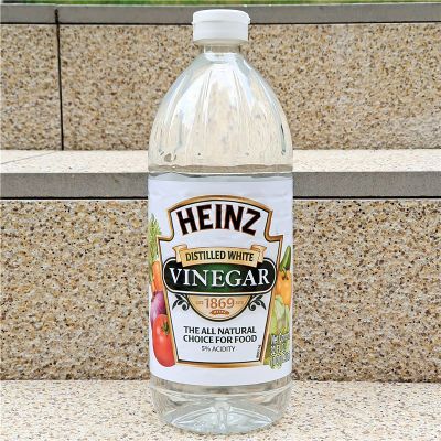 进口亨氏白醋天然蒸馏醋食醋调料品HEINZ NATURAL WHITE VINEGAR