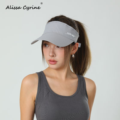 Alissa Cyrine跑步女款马拉松运动速干空顶帽遮阳防晒太阳帽男