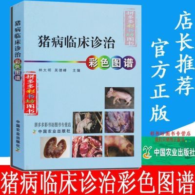 猪病临床诊治彩色图谱养猪技术书籍猪病防治实用手册猪病速诊快治
