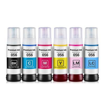 适用爱普生Epson L8058 L18058墨仓式打印机056 E056黑色黄色墨水