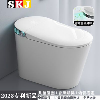 德国SKJ智能马桶全自动虹吸式马桶家用语音坐便器卫生间新款