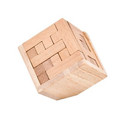 上课玩具25巧块木新款立体益智益智玩具高中生儿童木头积木y型