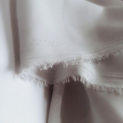 本白色麻纱裙布  阿卯裙子布料 不易变形 抗皱【宽1米5】1米价
