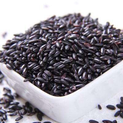 新鲜黑米非转基因长粒农家自产黑米黑免洗黑米粥五谷杂粮米