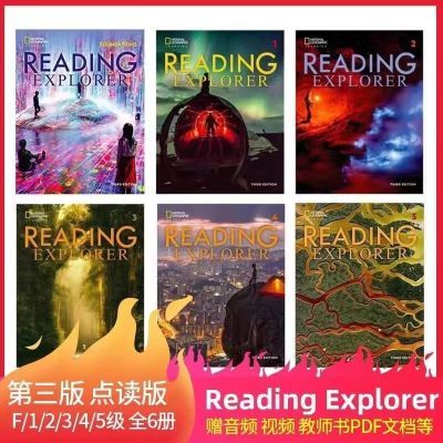 2023 Reading Explorer国家地理第三版全彩护眼6册赠资源包点读版