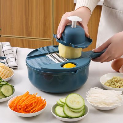 厨房切菜器多功能切丝机削土豆片家用刮萝卜刨丝器切片器擦丝神器
