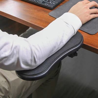 桌子手臂托桌面延长板托架扶手增高电脑手托护腕垫鼠标桌面加长板