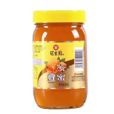 上海特产冠生园蜂蜜500g900g正品百花蜜洋槐花蜜柠檬蜂蜜柚子茶