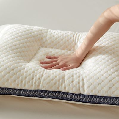 水立方枕头枕芯一对一只柔软学生成人立体椎枕头不塌护颈枕头