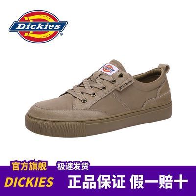 Dickies板鞋低帮夏季男鞋2024新款复古美式休闲鞋防滑耐磨平底鞋