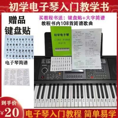 小天使电子琴简谱数字简谱歌曲初学易懂入门零基础中老年人小孩