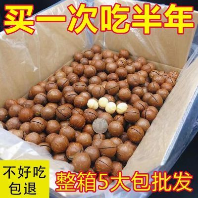 【5斤】新货奶香味夏威夷果250g/500g袋装夏果办公室休