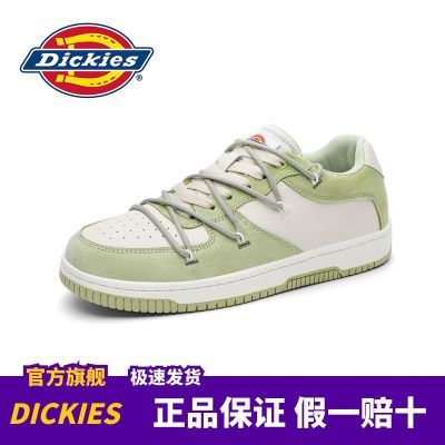 Dickies牛油果绿板鞋男2024春季新款运动休闲鞋低帮透气休闲男鞋
