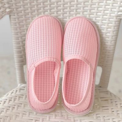 233夏季月子鞋网布透气防滑薄款平跟居家孕妇鞋超软