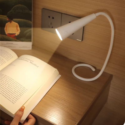 软管创意小夜灯婴儿宝宝哺乳充电式护眼学生阅读宿舍床头台灯床上