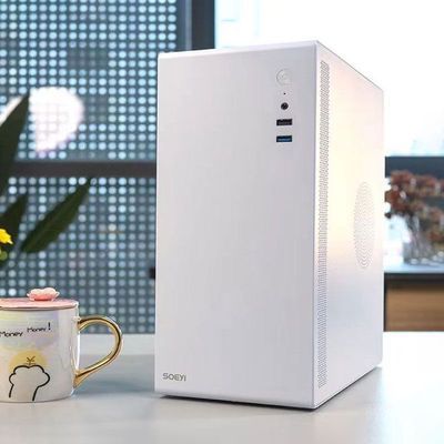 Soeyi/硕一 电脑机箱台式机mini迷你小型主机箱支持matx主板itx
