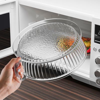 优勤微波炉防溅盖耐高温碗盖子家用食品级塑料微波炉加热盖热菜罩