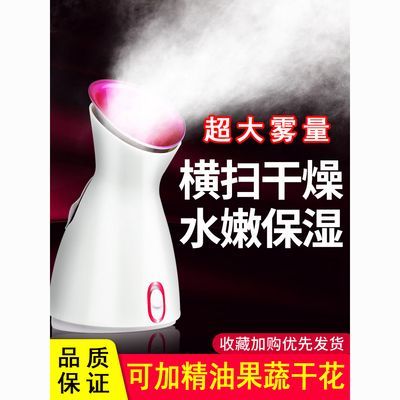 热喷蒸脸器蒸脸脸部纳米补水喷雾器家用美容蒸脸器面部蒸汽热喷仪