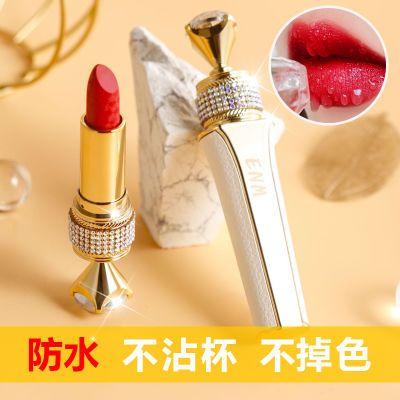游泳不脱色口红不掉色防水喝水不沾杯哑光雾面素颜显白30到40岁