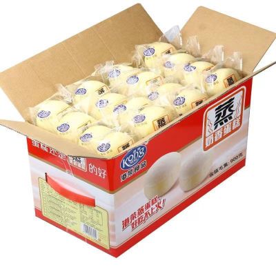 港荣蒸蛋糕奶香味整箱面包早餐儿童营养休闲食品小零食大礼包