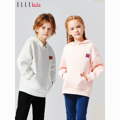 百亿补贴：ELLEKIDS童装男女童春秋卫衣ins爆款小怪兽纯棉上衣 54.08元