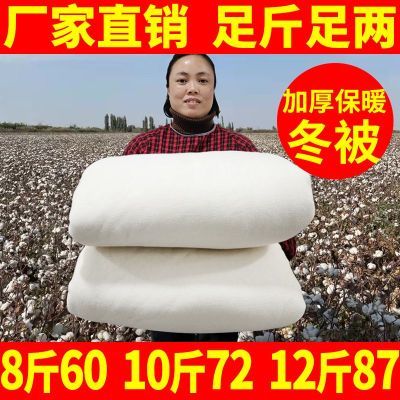 10斤12斤棉被冬被加厚保暖被子被芯棉絮垫被褥子棉胎单人双人冬季