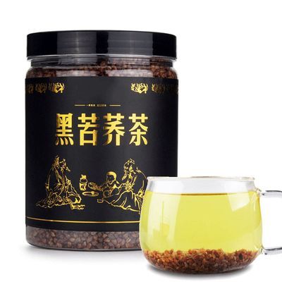 黑苦荞茶浓香型 四川大凉山 饭店专用 原味珍珠麦香罐装苦荞麦茶
