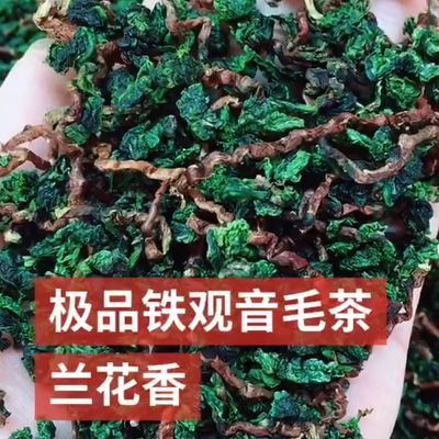 茶叶2024安溪新茶铁观音毛茶乌龙茶兰花香浓香型散装正品茶叶