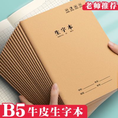 生字本大本子大号一年级加厚三3年级上册小学生专用全国统一标准