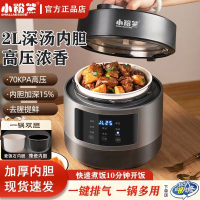 电压力锅2升家用新型饭煲迷你2-3人小型饭锅多功能炖汤炖肉高