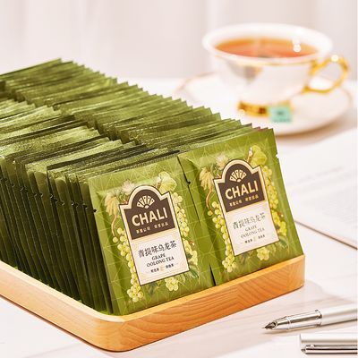 CHALI红茶绿茶茉莉花茶茶包茶叶袋泡茶西柚普洱独立包装官方