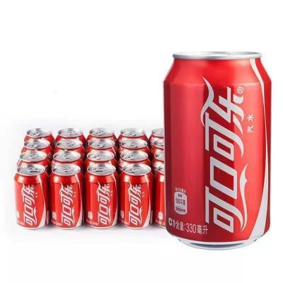 【新日期】可口可乐330ml罐装碳酸饮料易拉罐汽水听装整箱特