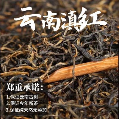 云南滇红茶2024新茶正宗凤庆浓香型蜜香养胃野生古树红茶茶叶批发