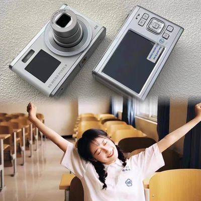 可伸缩双屏自拍苏在在CCD同款高清相机校园mini拍立得学生随身带