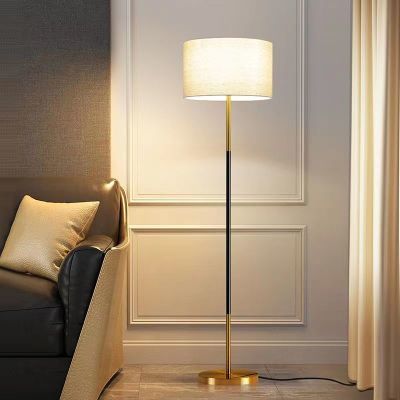 落地灯北欧灯具现代简约客厅卧室立式落地台灯氛围法式风床头灯