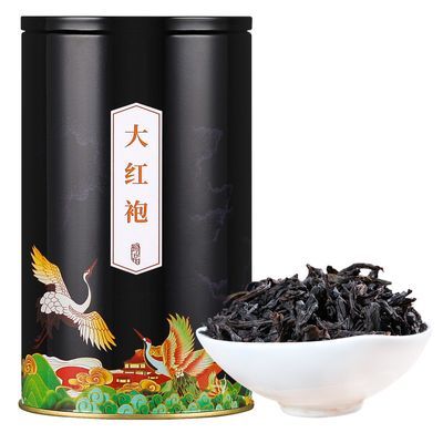 中闽峰州大红袍茶叶正宗浓香型茶乌龙茶罐装100g