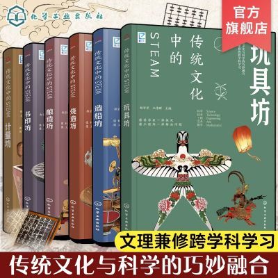 全6册 传统文化中的STEAM 9-14岁青少年儿童传统文化科普图书国学