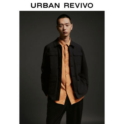 百亿补贴：UR男装欧美复古工装风多口袋厚夹克外套UMU132007 139元