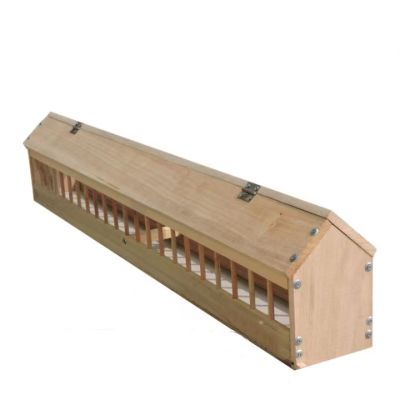 信鸽桐木食槽鸽子用品家用实木鸽子食槽家禽料槽非自动漏食槽专用