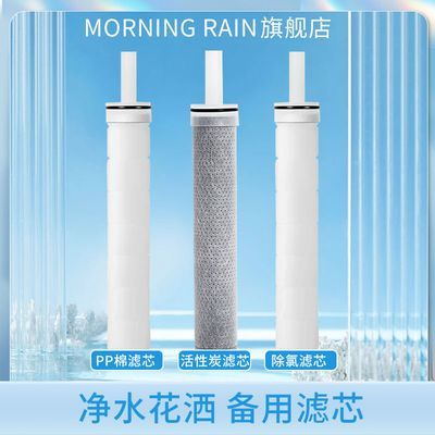 MorningRain滤芯过滤花洒专用滤芯浴室洗澡沐浴除氯除杂花洒配件