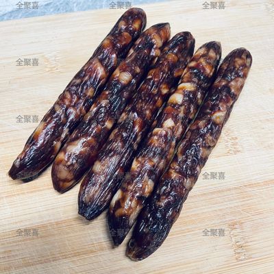 广东鸭肝肠广式鸭肝润肠广味腊肠香肠烤肠广东特产农家手工家用款