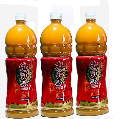 维仕杰沙棘汁大瓶装1.25L沙棘汁果汁梨汁大山西小瓶整箱开胃饮料